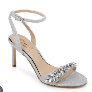 Jewel Badgley Mischka Dallyce Ankle Strap Stiletto Sandal